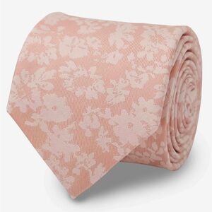 NWT Incognito floral blush pink tie